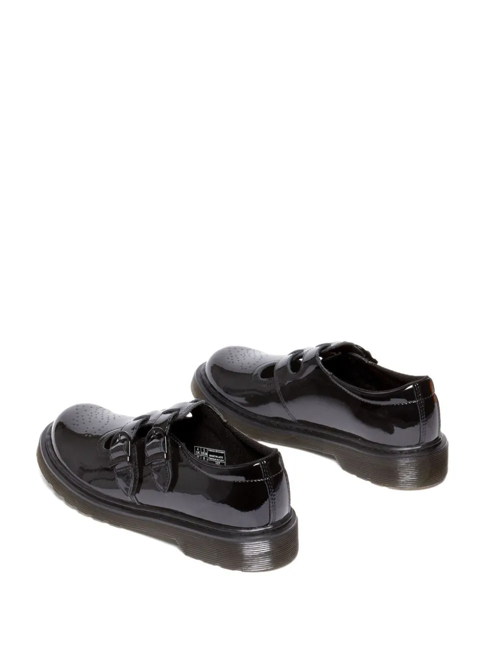Dr. Martens Black 8065 Mono Y Patent Lamper Shoes