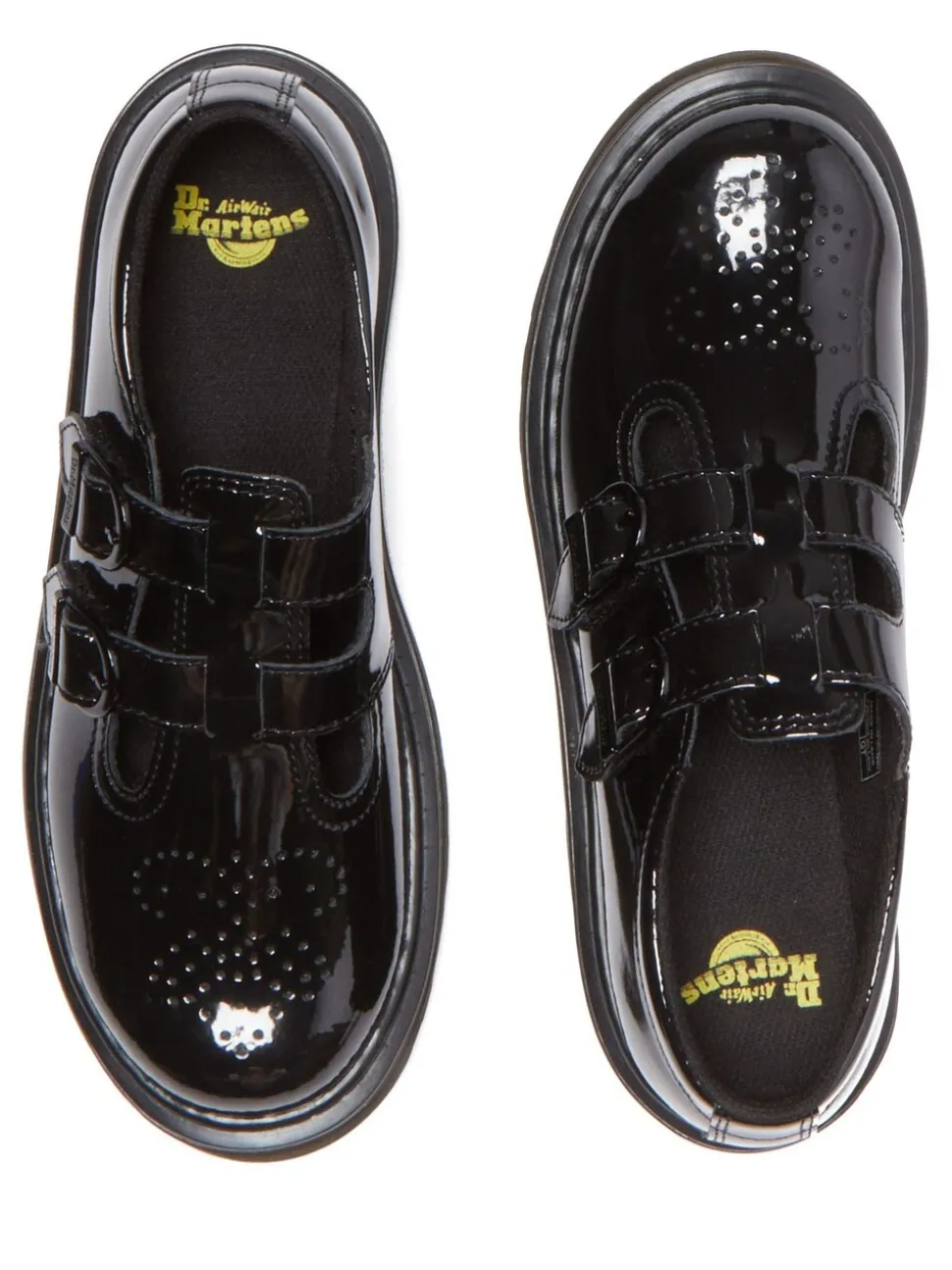 Dr. Martens Black 8065 Mono Y Patent Lamper Shoes