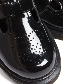 Dr. Martens Black 8065 Mono Y Patent Lamper Shoes