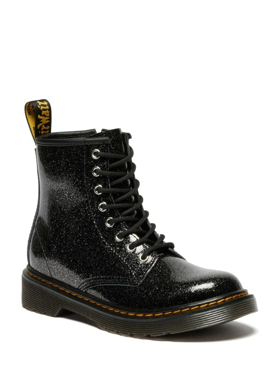 Dr. Martens Black 1460 J Nebula Glitter Shoes
