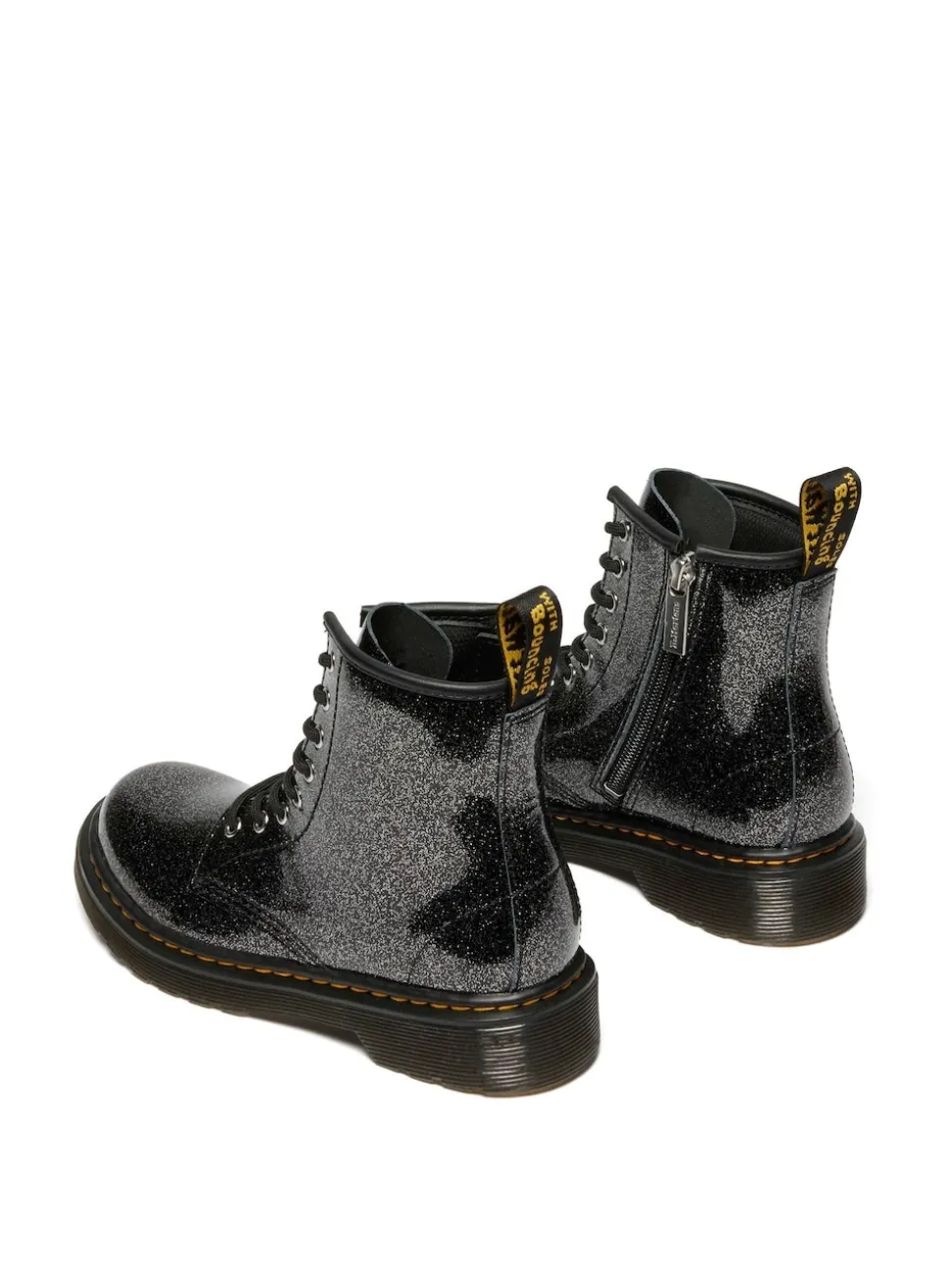 Dr. Martens Black 1460 J Nebula Glitter Shoes