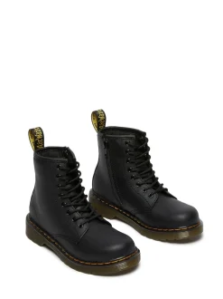Dr. Martens Black Junior 1460 Softy T Lace-Up Leather Boots