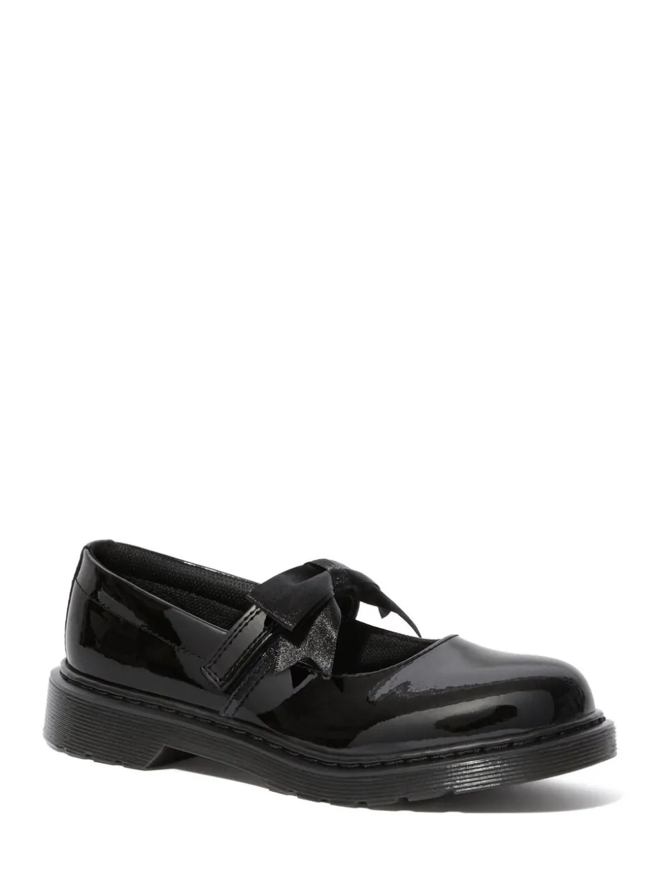 Dr. Martens Black Maccy Ii T Patent Lamper Shoes
