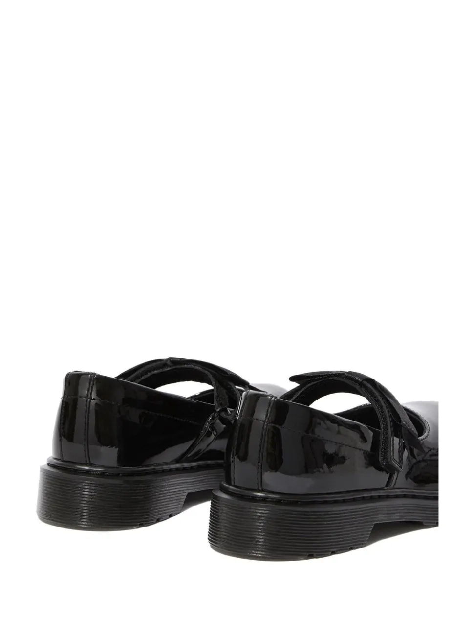 Dr. Martens Black Maccy Ii T Patent Lamper Shoes