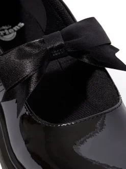 Dr. Martens Black Maccy Ii T Patent Lamper Shoes