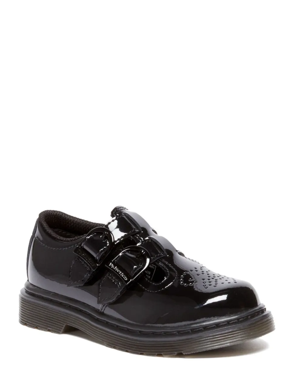 Dr. Martens Black 8065 Mono T Patent Lamper Shoes