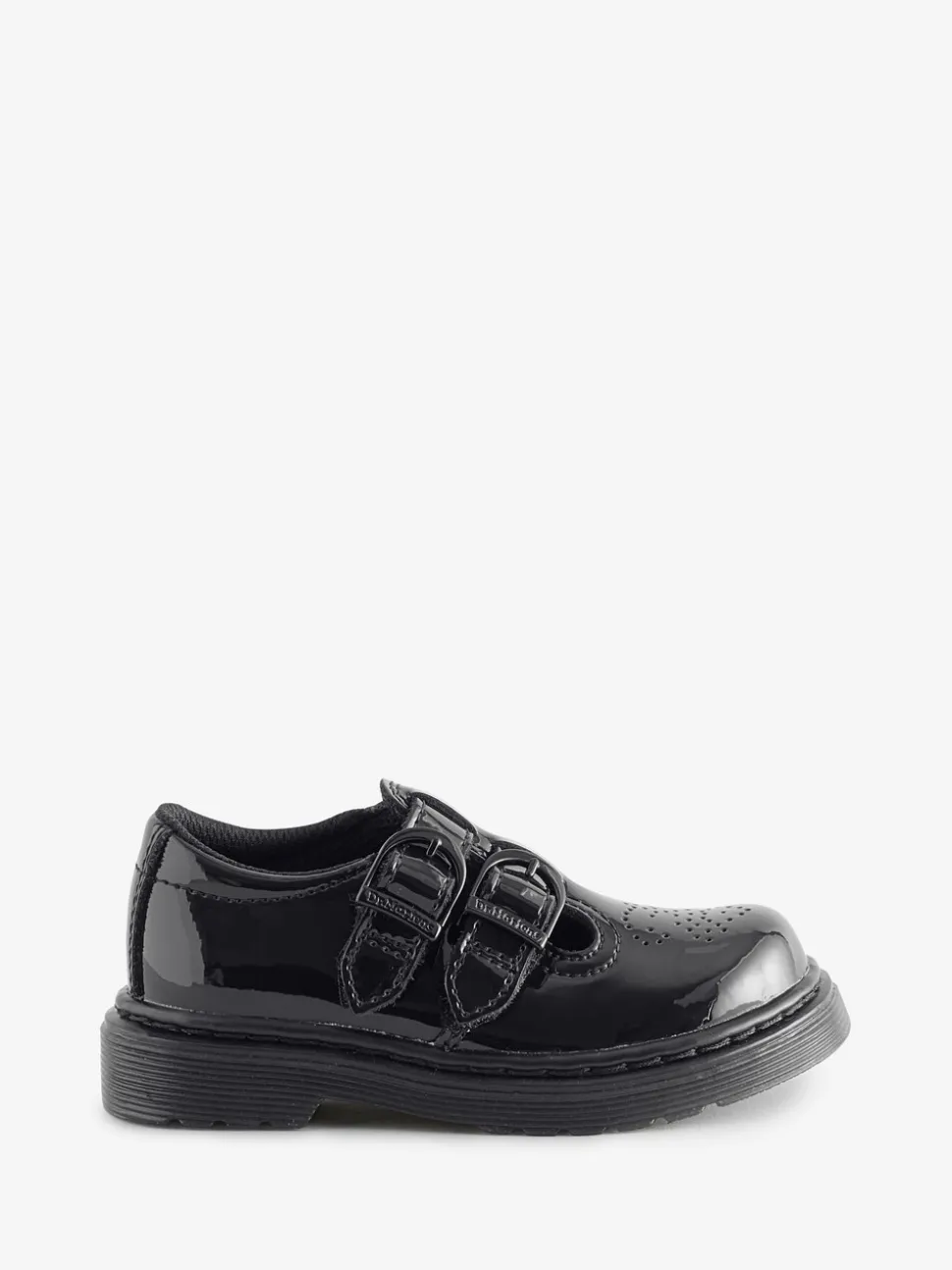 Dr. Martens Black 8065 Mono T Patent Lamper Shoes