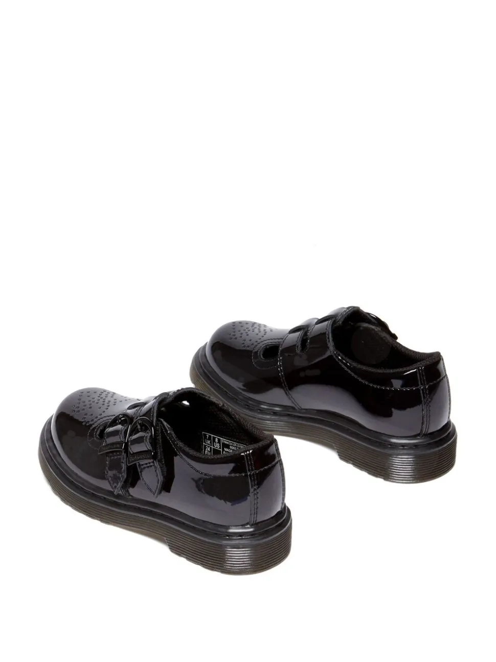 Dr. Martens Black 8065 Mono T Patent Lamper Shoes
