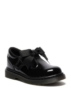 Dr. Martens Black Polley Ii Bow T Patent Lamper Shoes