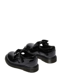 Dr. Martens Black Polley Ii Bow T Patent Lamper Shoes