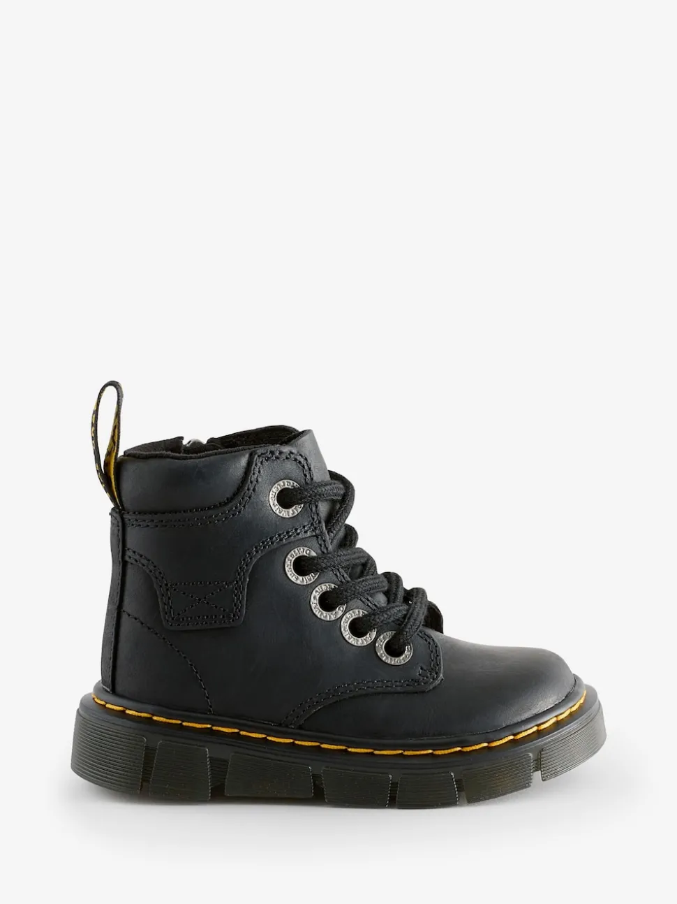 Dr. Martens Black Raffe Ankle T Wyoming Boots