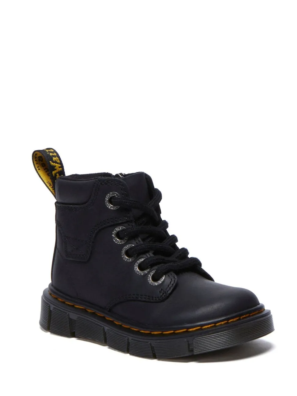 Dr. Martens Black Raffe Ankle T Wyoming Boots
