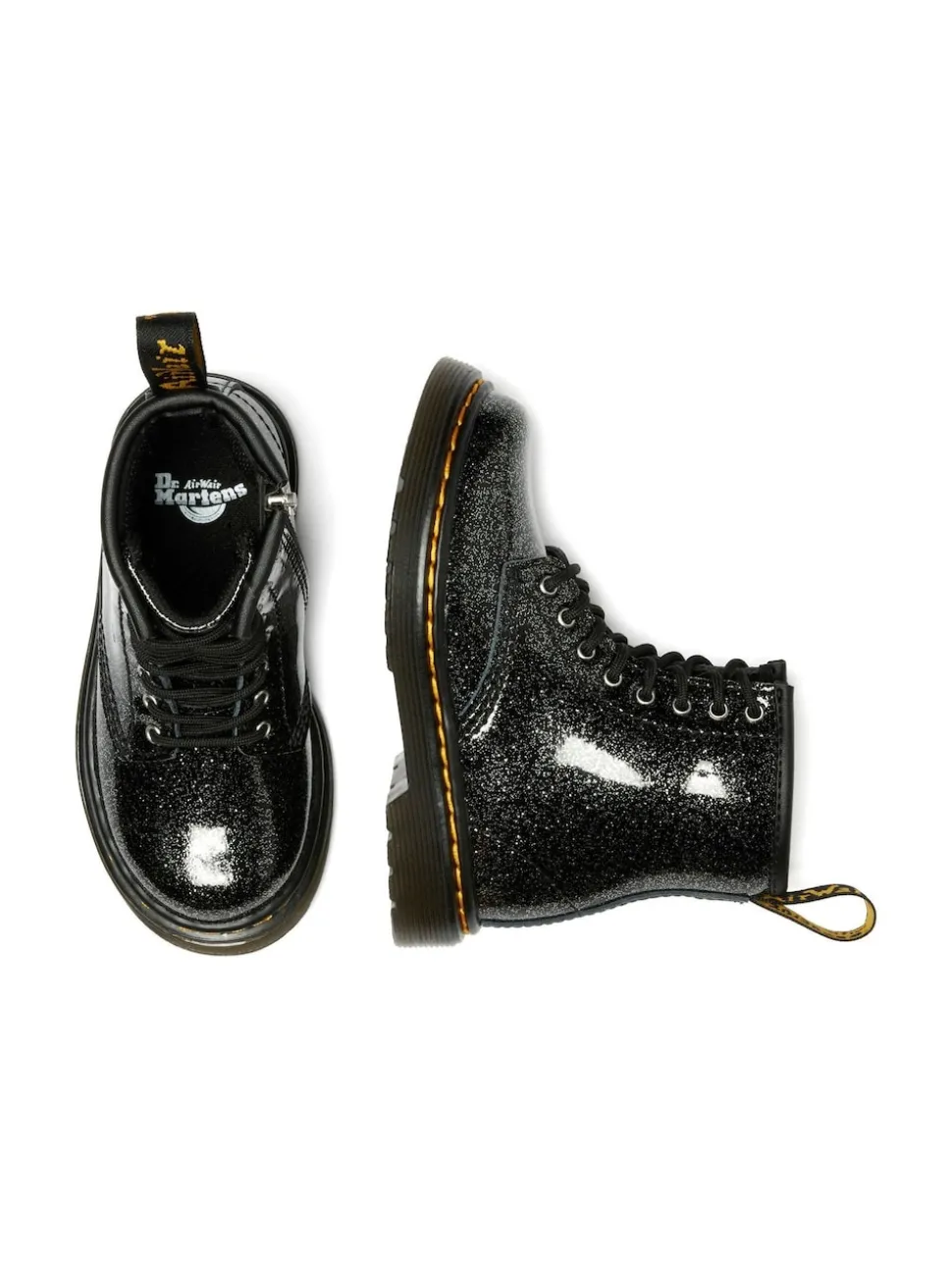 Dr. Martens Black 1460 T Nebula Glitter Shoes