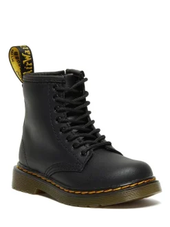 Dr. Martens Black 1460 Toddler Softy T Lace-Up Leather Boots