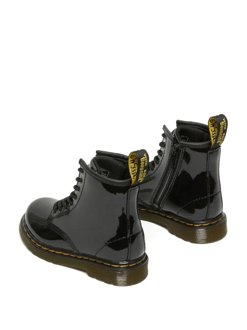 Dr. Martens Black 1460 T Patent Lamper Shoes