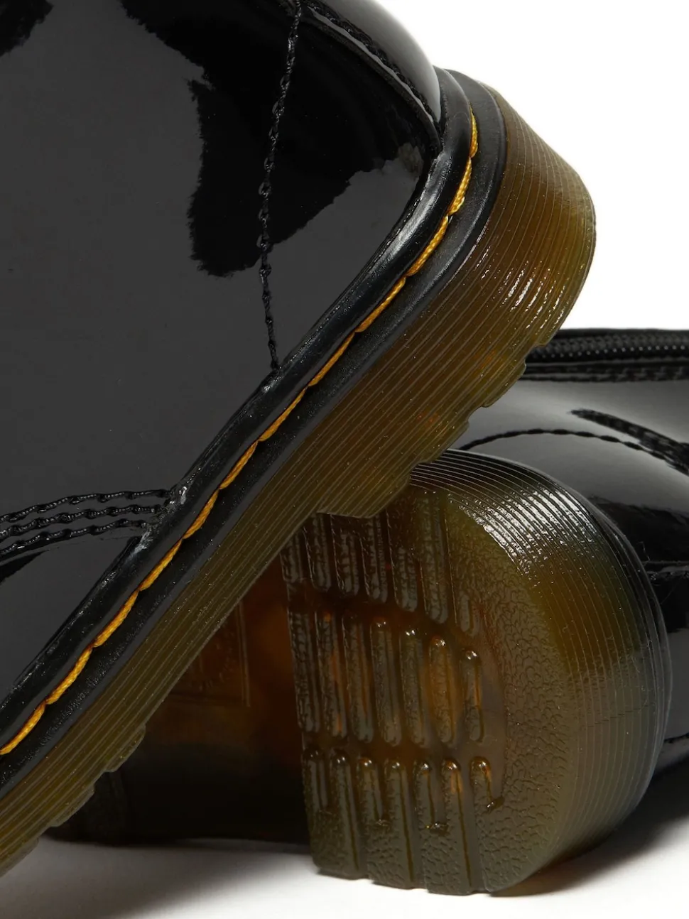 Dr. Martens Black 1460 T Patent Lamper Shoes