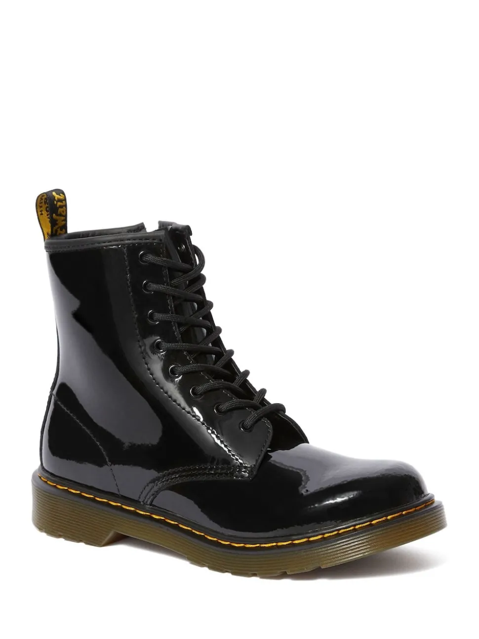 Dr. Martens Black 1460 Y Patent Lamper Shoes