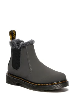 Dr. Martens Grey 2976 Leonore J Soho Buck Shoes