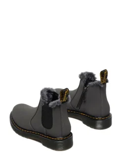 Dr. Martens Grey 2976 Leonore J Soho Buck Shoes