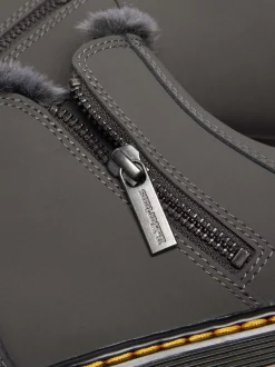 Dr. Martens Grey 2976 Leonore J Soho Buck Shoes