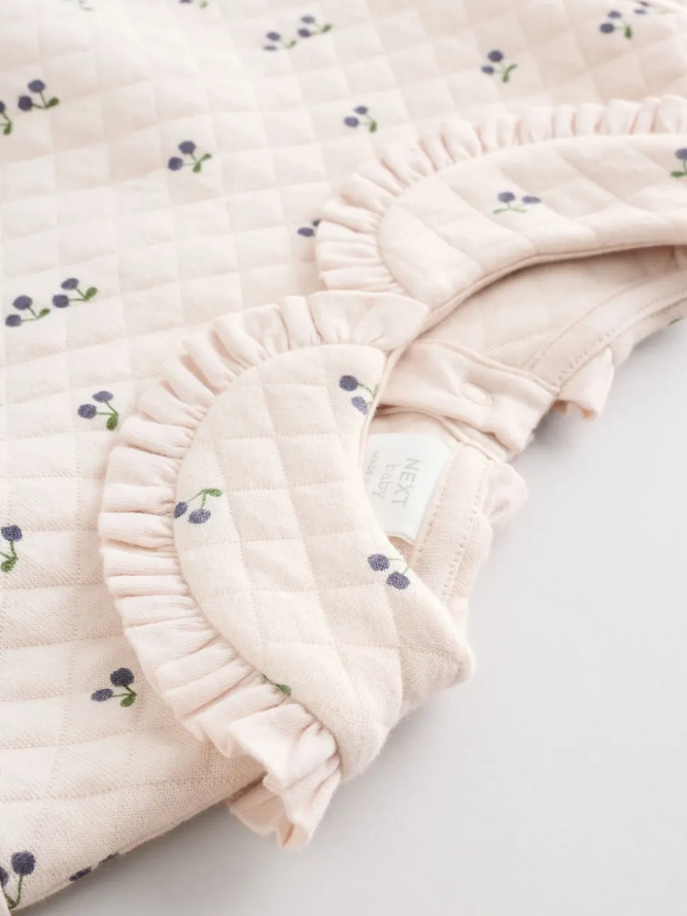 Ecru Baby Quilted Sweatshirt and Trousers Set 2 Piece (0mths-2yrs)
