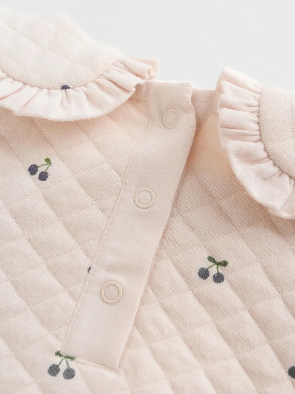 Ecru Baby Quilted Sweatshirt and Trousers Set 2 Piece (0mths-2yrs)