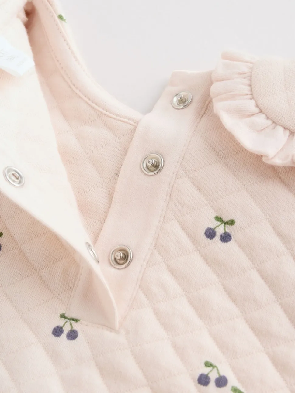 Ecru Baby Quilted Sweatshirt and Trousers Set 2 Piece (0mths-2yrs)