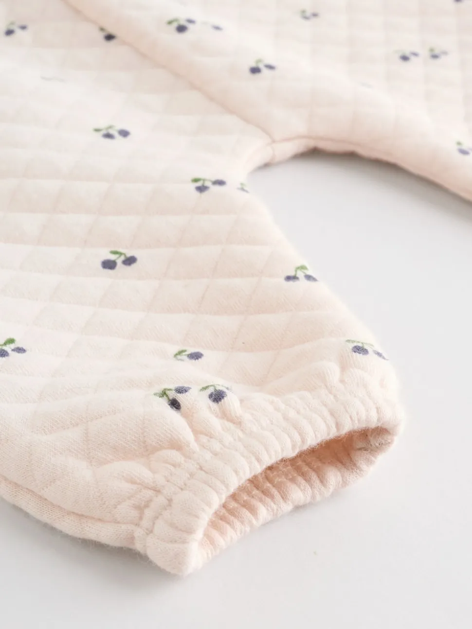 Ecru Baby Quilted Sweatshirt and Trousers Set 2 Piece (0mths-2yrs)