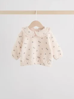 Ecru Baby Quilted Sweatshirt and Trousers Set 2 Piece (0mths-2yrs)