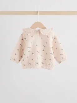 Ecru Baby Quilted Sweatshirt and Trousers Set 2 Piece (0mths-2yrs)