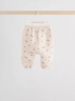 Ecru Baby Quilted Sweatshirt and Trousers Set 2 Piece (0mths-2yrs)