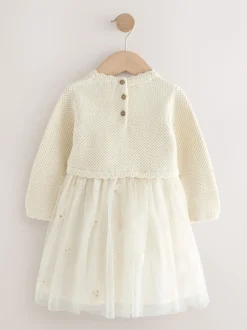 Ecru Occasion Dress (3mths-10yrs)
