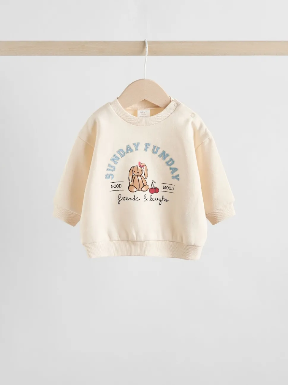 Ecru Baby Sweatshirt and Trousers Set 2 Piece (0mths-2yrs)