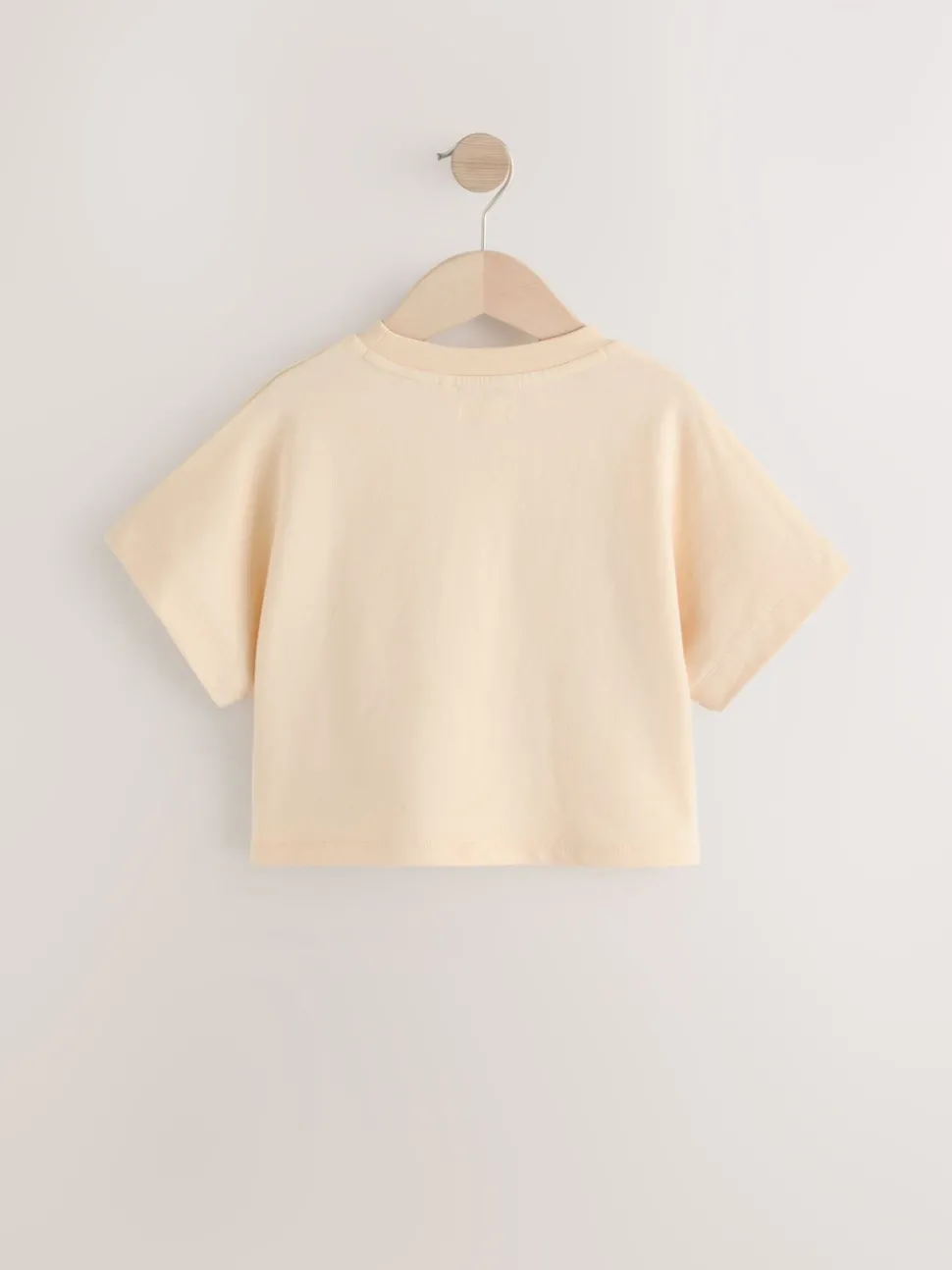 Ecru Boxy Bows T-Shirt (3-16yrs)