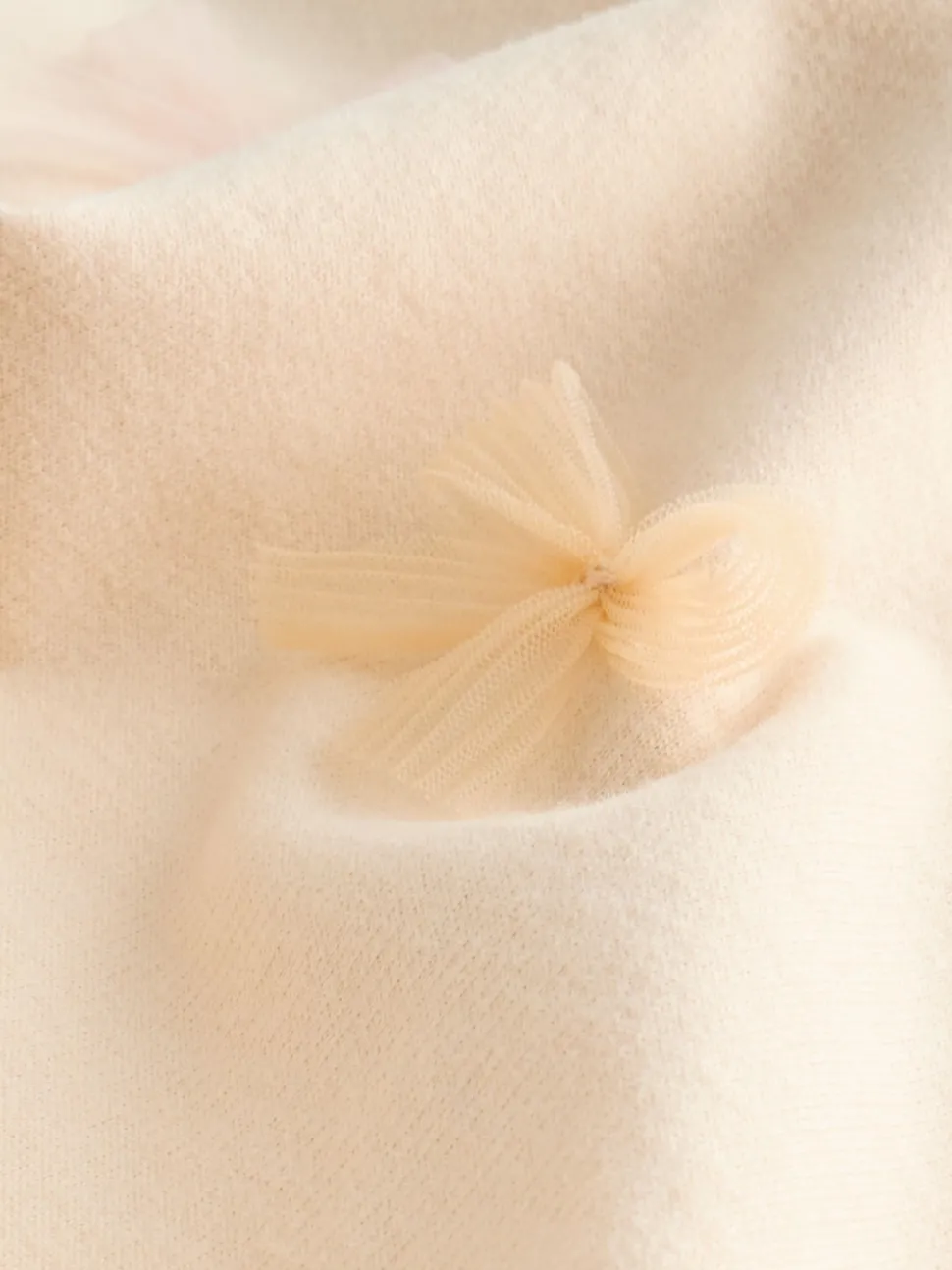 Ecru Boxy Bows T-Shirt (3-16yrs)