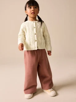 Ecru Cable Cardigan (3mths-7yrs)