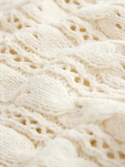 Ecru Cable Cardigan (3mths-7yrs)