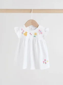 Ecru Fairy Short Sleeve Baby Top and Leggings 2 Piece set (0mths-2yrs)
