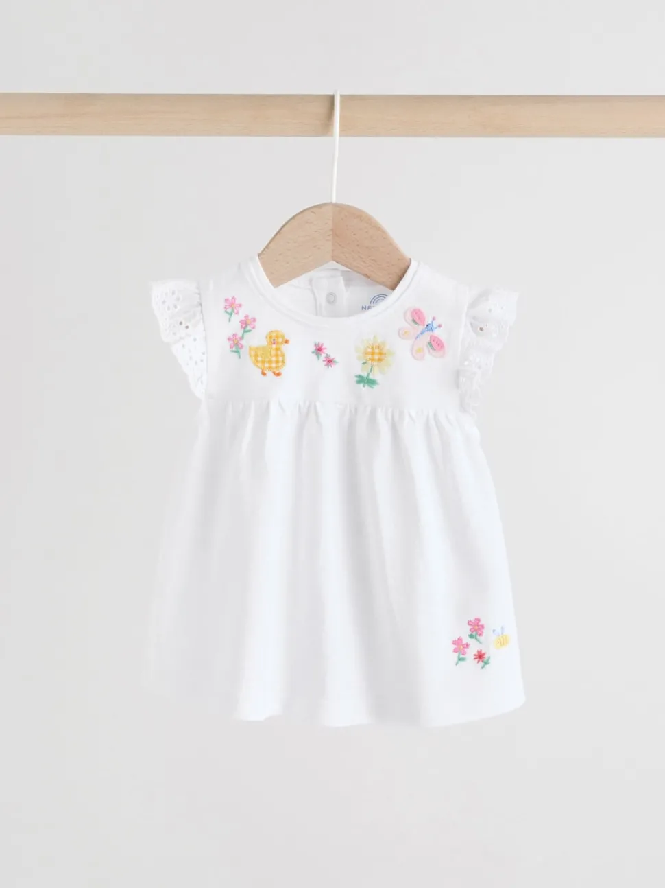 Ecru Fairy Short Sleeve Baby Top and Leggings 2 Piece set (0mths-2yrs)