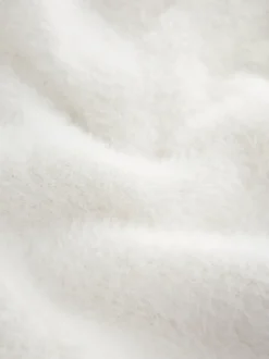 Ecru Fluffy Short Sleeve Top (3-16yrs)