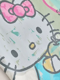 Ecru Hello Kitty Oversized Graphic Print T-Shirt (3-16yrs)