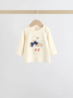 Ecru Long Sleeve Top And Leggings Set 6 Piece (0mths-3yrs)