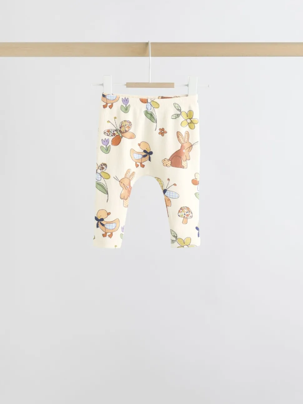 Ecru Long Sleeve Top And Leggings Set 6 Piece (0mths-3yrs)