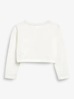 Ecru Occasion Shrug Cardigan (3mths-16yrs)