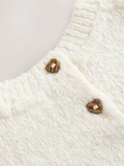 Ecru Sausage Dog Jumper (3mths-7yrs)