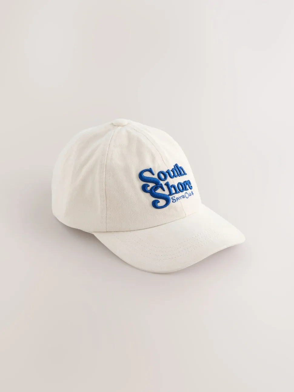 Ecru Slogan Baseball Cap (1-16yrs)