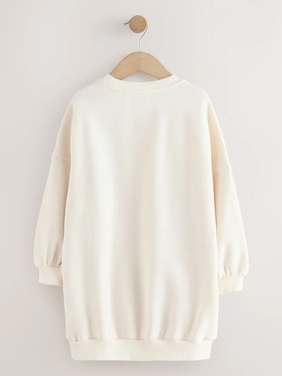 Ecru Unicorn Graphic Jumper Dress (3-16yrs)