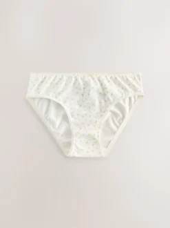 Ecru White Bikini Briefs 5 Pack (1.5-16yrs)