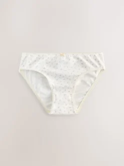 Ecru White Bikini Briefs 5 Pack (1.5-16yrs)