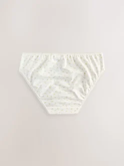 Ecru White Bikini Briefs 5 Pack (1.5-16yrs)